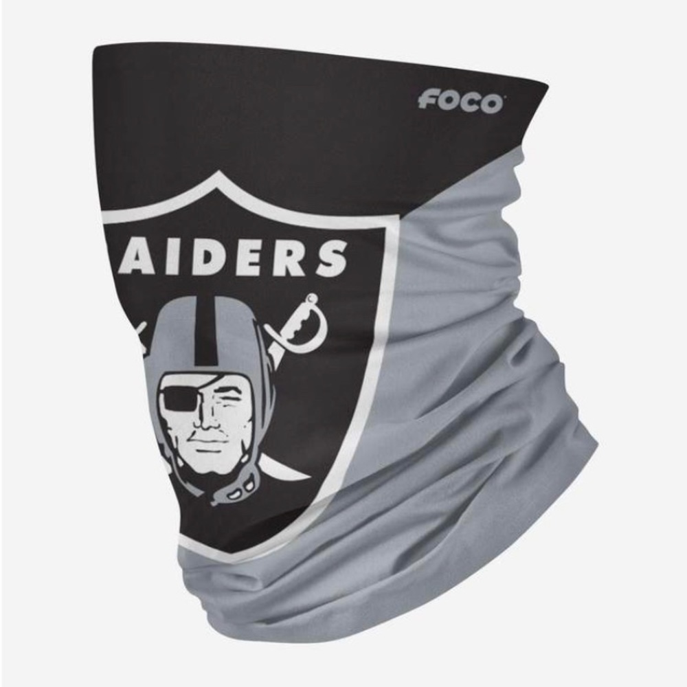 NFL Raiders Gaiter Scarf Mask